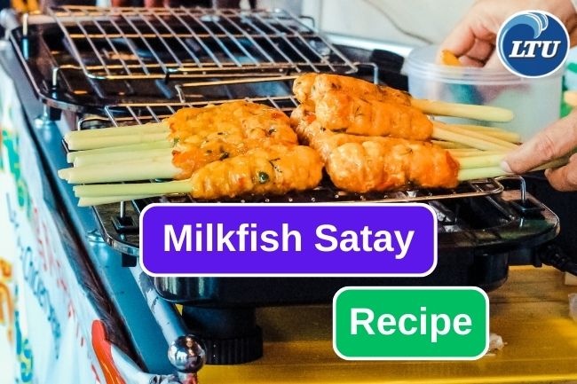 Easy Milkfish Wrapped Satay Recipe